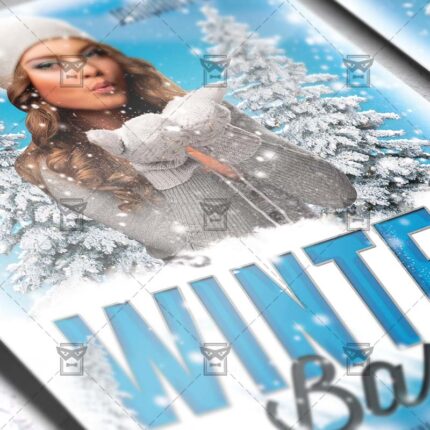 Winter Bash Flyer - Seasonal PSD Template