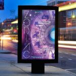 Download Zodiac Party Night PSD Flyer Template Now