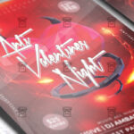 Download Anti Valentines Night PSD Flyer Template Now