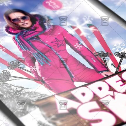 Download Apres Ski Party PSD Flyer Template Now