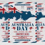 Download Australia Day Celebration Party PSD Flyer Template Now