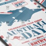 Download Australia Day Celebration Party PSD Flyer Template Now