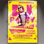 Download DJ Party - Club Flyer PSD Template
