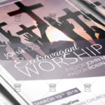 Download Extravaganza Worship PSD Flyer Template Now