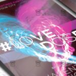 Download Love Dose PSD Flyer Template Now