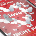 Download Love Night Party PSD Flyer Template Now