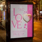 Download Love Party - Valentines Flyer PSD Template-3