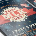 Download MLK Day Celebration PSD Flyer Template Now