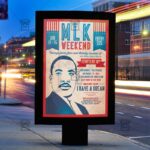 Download MLK Weekend PSD Flyer Template Now