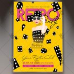 Download Retro Party - Club Flyer PSD Template