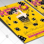 Download Retro Party - Club Flyer PSD Template-2