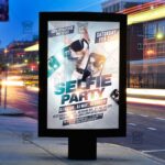 Download Selfie Party PSD Flyer Template Now