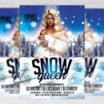 Download Snow Queen PSD Flyer Template Now