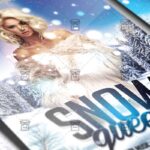 Download Snow Queen PSD Flyer Template Now