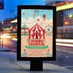 Download Spring Carnival PSD Flyer Template Now