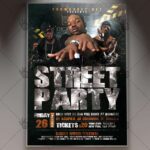 Download Street Party - Club Flyer PSD Template