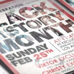 Download Black History Month PSD Flyer Template Now