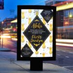 Download Bridal Shower PSD Invitation Card Template Now