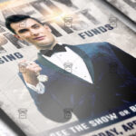 Download Comedy Hypnotist Show PSD Flyer Template Now