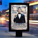 Download Comedy Hypnotist Show PSD Flyer Template Now
