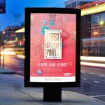 Download First Spring Party PSD Flyer Template Now