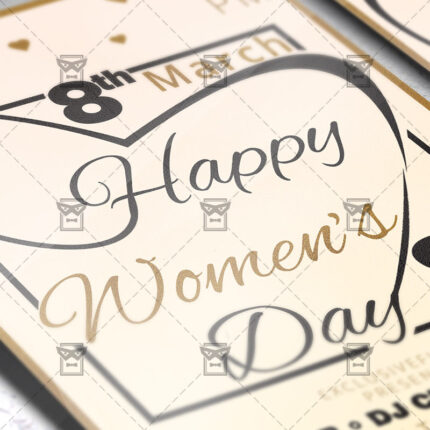 Happy Womens Day - Flyer PSD Template | ExclusiveFlyer
