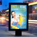 Download House Cleaning Service PSD Flyer Template Now