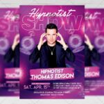 Download Hypnotist Show PSD Flyer Template Now