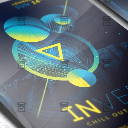 Download Lounge Beats PSD Flyer Template Now