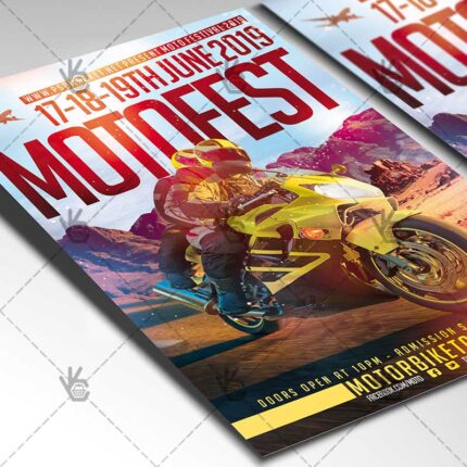 Download Moto Fest - Sport Flyer PSD Template-2