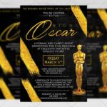Download Oscar Night PSD Flyer Template Now