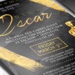 Download Oscar Night PSD Flyer Template Now