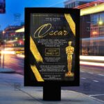 Download Oscar Night PSD Flyer Template Now