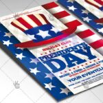 Download Presidents Day - American Flyer PSD Template-2