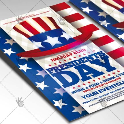 Download Presidents Day - American Flyer PSD Template-2