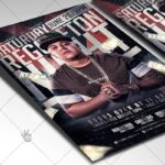 Download Reggaeton Night - Club Flyer PSD Template-2