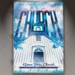Download Sunday Services Church - Church Flyer PSD Template