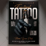 Download Tattoo Festival - Business Flyer PSD Template