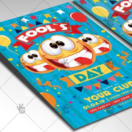Download April Fools Day Flyer - Community PSD Template-2