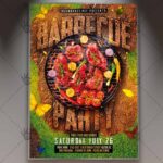 Download Barbecue Flyer - Grill PSD Template