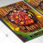 Download Barbecue Flyer - Grill PSD Template-2