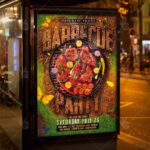 Download Barbecue Flyer - Grill PSD Template-3