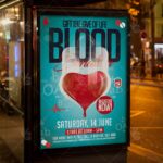 Download Blood Donation Flyer - Community PSD Template-3