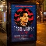 Download Cesar Chavez Day - Community Flyer PSD Template-3