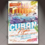 Download Cuban Nights Flyer - Club Flyer PSD Template