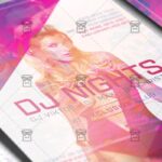 Download Dj Nights PSD Flyer Template Now