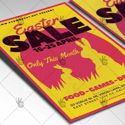Download Easter Sale Flyer - Spring PSD Template-2
