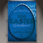 Download Easter Weekend Flyer - Spring PSD Template