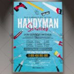Download Handyman Services Flyer - Community PSD Template