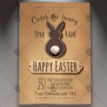 Download Happy Easter Day Flyer - Spring PSD Template